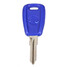 Blue Remote Key Shell Case Fiat Button Stilo Punto - 3