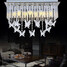 Crystal Pendant Butterfly Bedroom Luxury Modern - 3