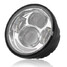 Fat Headlight Lamp For Harley Dyna LED Hi Lo Daymaker - 8