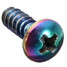 Screws Hexagon Cap Colorful Motorcycle Scooter Socket Stainless Steel Screw - 9