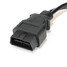 16Pin Cable Adapter OBD2 Dual Female Splitter Male Extension Cable - 5