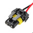 Harness Wire Cable Headlight Foglight Adapter Lamp Plug Connector HID Xenon Light H1 - 5