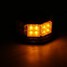 Magnetic Car Amber LED 16W Emergency Flashing Circular Warning Light Strobe - 10