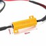 Load Resistor 50W-8Ohm Car Warning LED Decoder Canbus Error Free Canceler 12V - 4