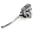 1inch Motorcycle Skull Right Brake Clutch Lever Master Cylinder - 2