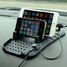 8Pin Car Charger Stand Mount Holder For iPhone Non-Slip Micro USB Pad GPS Dashboard - 2