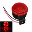 Alarm Horn Red Motorcycle Car Truck 12V 125dB Brake Stop LED Light Reverse Turn - 1