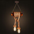 Ancient Lamp American Droplight Bamboo Ways Chinese Style - 1
