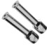 Set For Harley 6 Inch Billet Handlebar Riser Motorcycle Chrome - 3