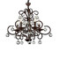 Chandelier Traditional/classic Hallway Painting Max:60w Office Feature For Crystal Metal Study Room Dining Room - 3