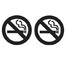Reflective Car Stickers Auto Truck Vehicle Motorcycle Decal Smoking - 1