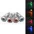 Lamp Warning Light Metal 8mm LED Panel Dash Waterproof Indicator 12V - 2