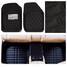 Auto Floor Universal Car Rear Mats Carpet Mat Front PU Leather 5pcs - 2