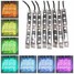 Glowing Multi Color 5050SMD Motorcycle Sportbike RGB LED 8Pcs Remote Strip Lights - 4