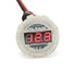 12V-24V Motorcycle Panel Voltmeter Waterproof Digital LED Volt Clear Car Meter Gauge - 6