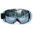Dual Lens Outdoor Helmet Goggles Goggle UV Snow Snowboard Ski Anti Fog Motor Bike Riding - 1