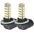 Pair 68SMD Driving Lamp Bulb 6000K LED Fog Light White - 5