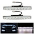 Car DRL Daytime Universal Vehicle Driving Running Light Fog Lamp Pair 18W 9LED - 1