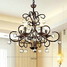 Chandelier Traditional/classic Hallway Painting Max:60w Office Feature For Crystal Metal Study Room Dining Room - 5