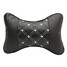 Headrest Cushion Universal PU Leather Pair Pillow Pad Head Neck Car Seat - 4