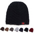 Men Women Hat Knit Beanie Wearable Riding Skiing Skull Cap Winter Warm Unisex Dual - 1