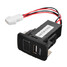 Honda Auto Only Dedication Battery Charger 2.1A USB Port with Voltage Display JZ5002-1 Car - 2
