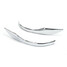 2 PCS Rear View Mirror Trim Cover Honda Accord Plating ABS - 3