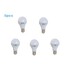 Smd Ac 110-130 V 5 Pcs Cool White 3w E26/e27 Led Globe Bulbs A19 A60 - 1