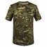 Army Racing Camo T-Shirt Summer Camouflage Tee Casual Hunting Short Sports - 10