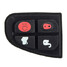 Type E S Remote Key Fob Case Rubber Pad Jaguar Repair Kit BNT DIY - 1