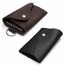 Case Wallet Men Women Purse Hooks Car Key Case Key Holder Leather Key Chains - 1