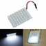 48SMD White LED Interior Dome Door Car 3528 1210 Panel Light Bulb - 1