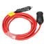 Power Cable Cord Lead Car Cigarette Lighter Socket Charger Socket 12V Extension - 1