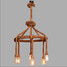 Industrial Rope Vintage Restaurant American Wind Cafe Bar Country Chandelier - 1