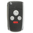 Shell Case Honda Accord 3 Button Flip Folding Panic Remote Key Keyless Uncut - 4