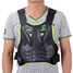 Body Gears S M L Armor Jacket Dirt Bike Motorcycle Riding Gears Green Black Red Body Vest - 3