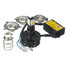 25W Hi Lo 6500K Bulb LED Headlight Lamp Beam Universal Motorcycle Auto - 4