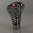 Car Chrome Snake Universal LED Manual Gear Shift Knob Eyes Cobra - 8