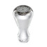 Red Color Universal Aluminum Alloy Blue Clock Gear Shift Knob Material Silver - 3