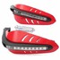 LED Indicator Light 12V DRL Red Hand Guards Brush Motorcycle Protective - 4