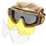 Motorcycle Protective Goggle Glasses Lenses Sports With 3 - 5