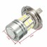 Pair 12V H7 Bulbs White SMD LED Fog Daytime Light 6000K Projector Headlight - 3