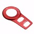 Fog Headlight Red Decoration Frame Trim Cover Button Switch Jeep Cherokee Aluminum Decor - 10