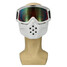 Green Detachable Goggles Motorcycle Helmet Lens Modular Face Mask Shield - 6