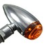 Harley Chopper Turn Signal Indicator Light Lamp Motorcycle Bullet - 10