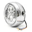 Round Headlight Bulb Universal Cafe Racer Hi Lo Beam 12V Motorcycle LED - 5