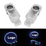 Car Logo Emblems Door Welcome Pair Light With Special 5W LED AUDI - 1