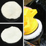 Sponge Waxing Surface White Soft Car Polisher 2Pcs Polishing Clear Cover Pad - 2