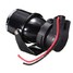 Pair Light Bracket Glass H3 55W 12V DRL Daytime Running Fog Projector Lens Car Bulb Amber LED - 10