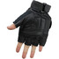 Tactical Antiskid Climbing Half Finger Outdoor Racing Leather Gloves - 2